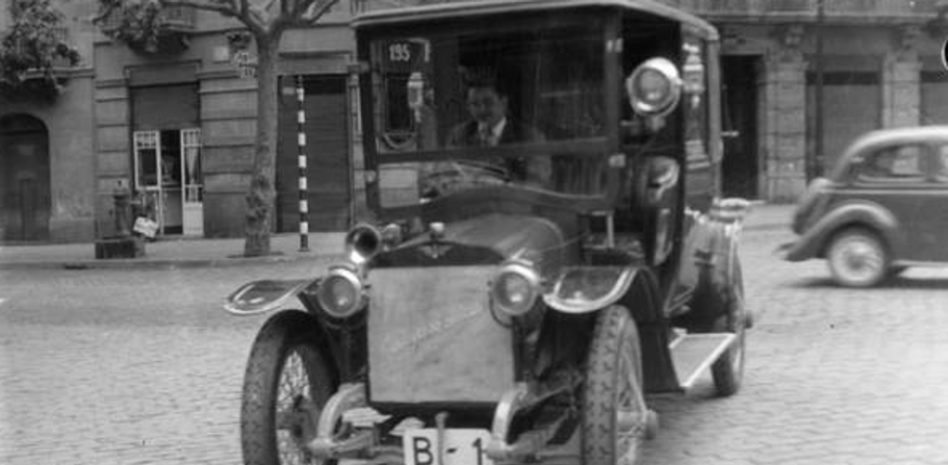 Un Berliet fue el primer coche matriculado en Barcelona con la placa B 1 en 1907